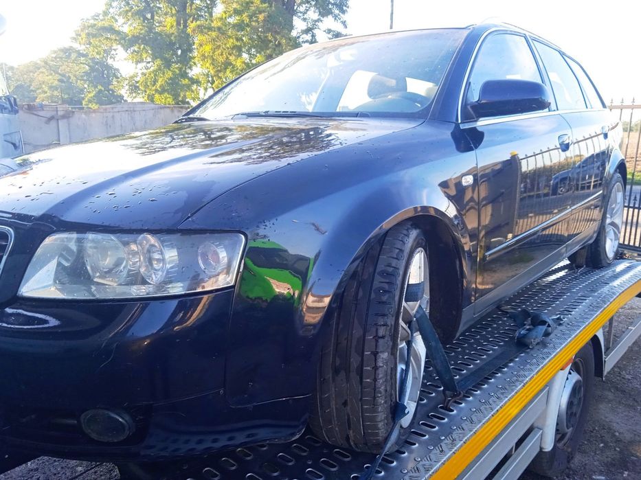 Na części Audi A4 B6 Kombi 1.8T BFB 01J LZ5L silnik skrzynia biegów klapa błotnik drzwi zderzak