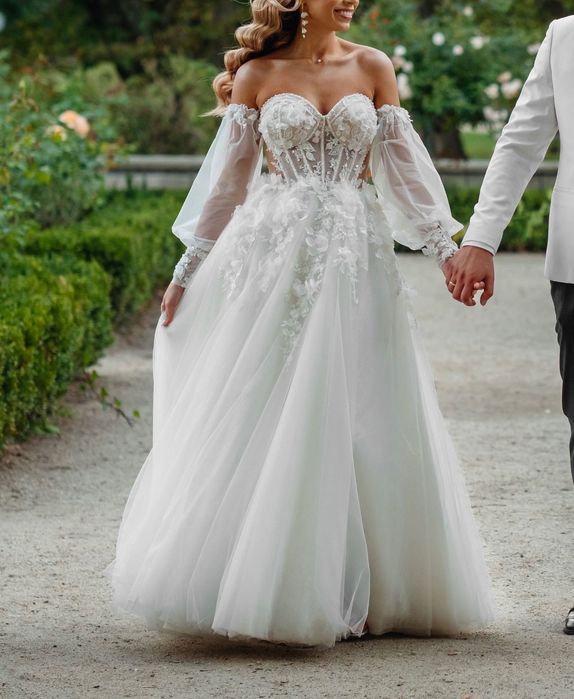 Suknia ślubna od Aleksandra Mirosław rozmiar XS