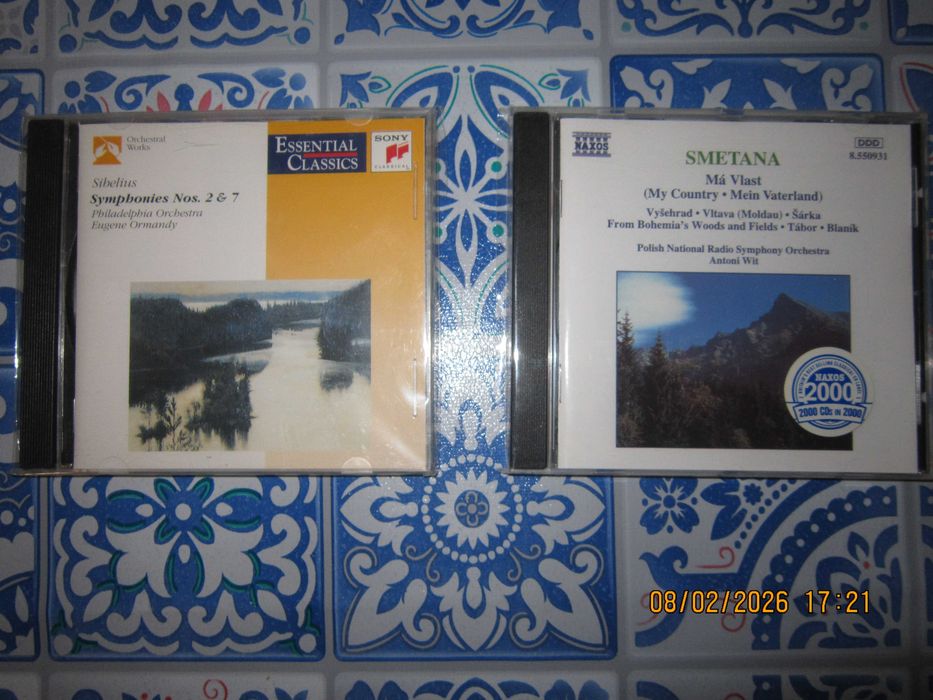 фірмові СД  з класичною та оперною музикою
