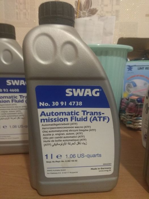 Трансмісійне мастило ATF (SWAG)