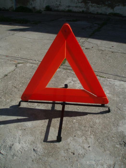 Triângulo auto como novo