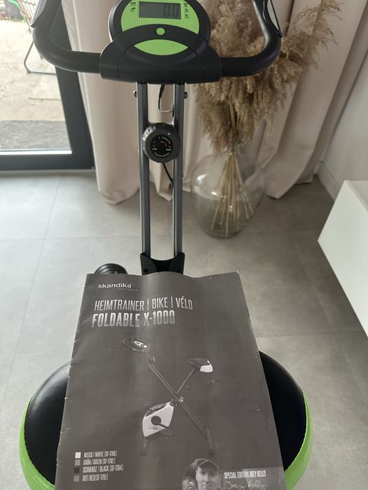 Rower treningowy Skandika Fitness X-1000 — składany, magnetyczny