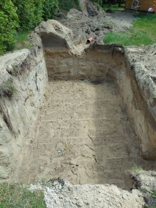 Usługi koparko - ładowarką,minikoparką pracę ziemne