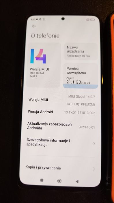 Readmi 10 pro+etui