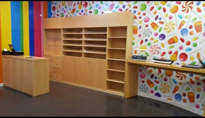 Used Furniture Set in Good Condition for Tobacco Shops and Game Stores.