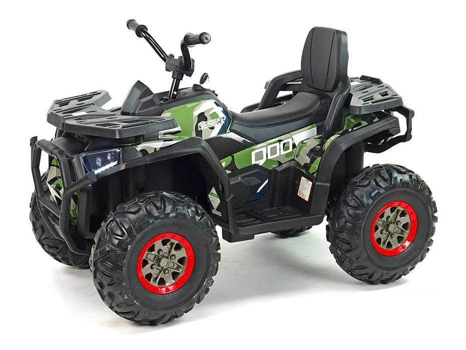 Duży QUAD elektryczny dla dzieci 4x4 na akumulator + PILOT