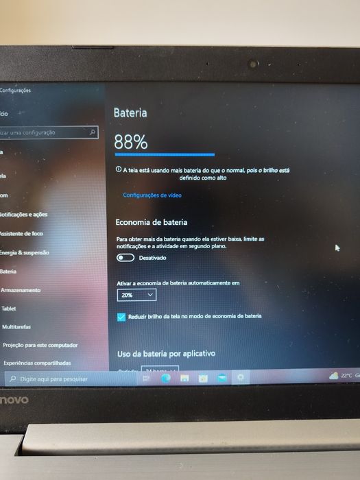 Notebook Lenovo 1TB 4gb RAM