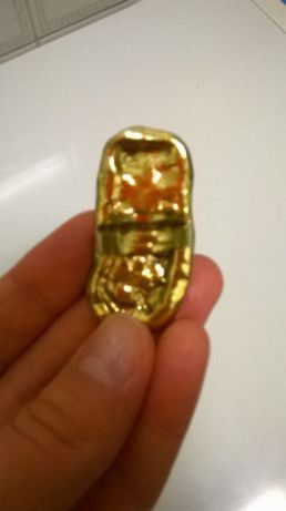 Anel dourado adaptável (portes incluídos)