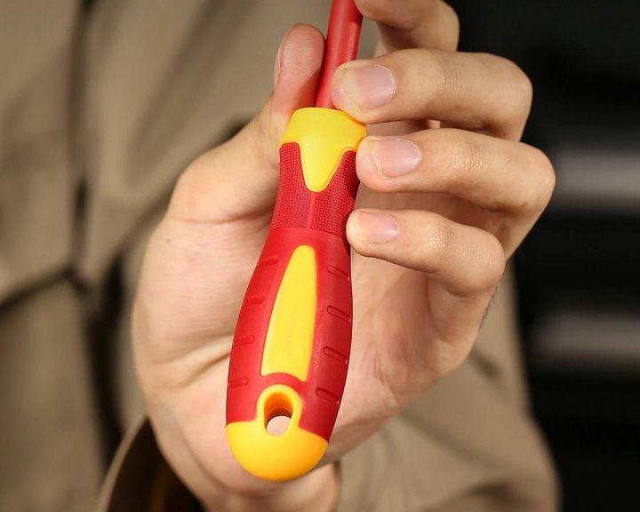 Zestaw Wkrętaków Wkrętaki Śrubokręty Izolowane Dla Elektryka 1000v 7 E