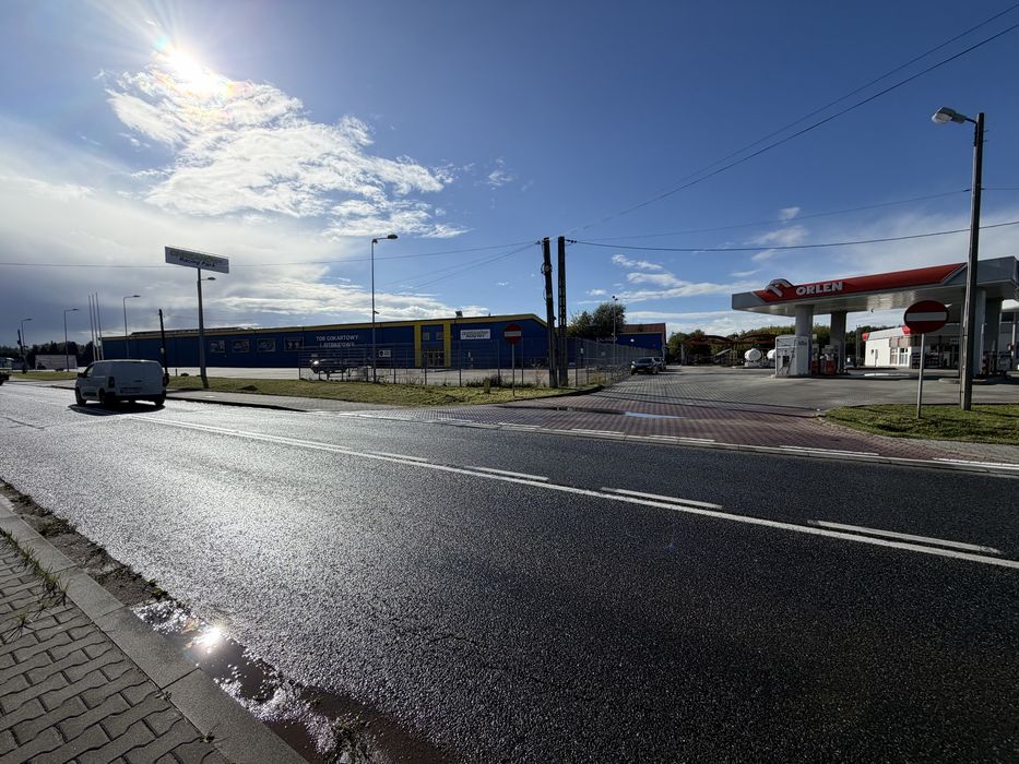 Atrakcyjny plac użytkowy 15 arów – Chrzanów, DW 933 przy stacji Orlen