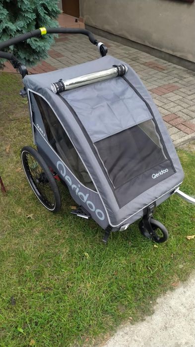 Przyczepka Qeridoo Qupa2 Grey