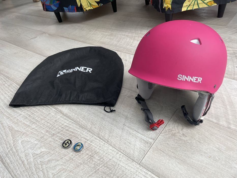 Kask narciarski dziecięcy nowy Siner