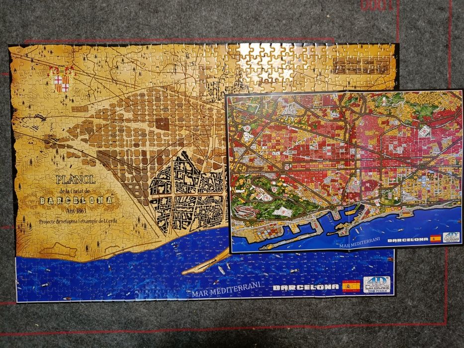 Puzzle Barcelona 4D - 1200 elementów