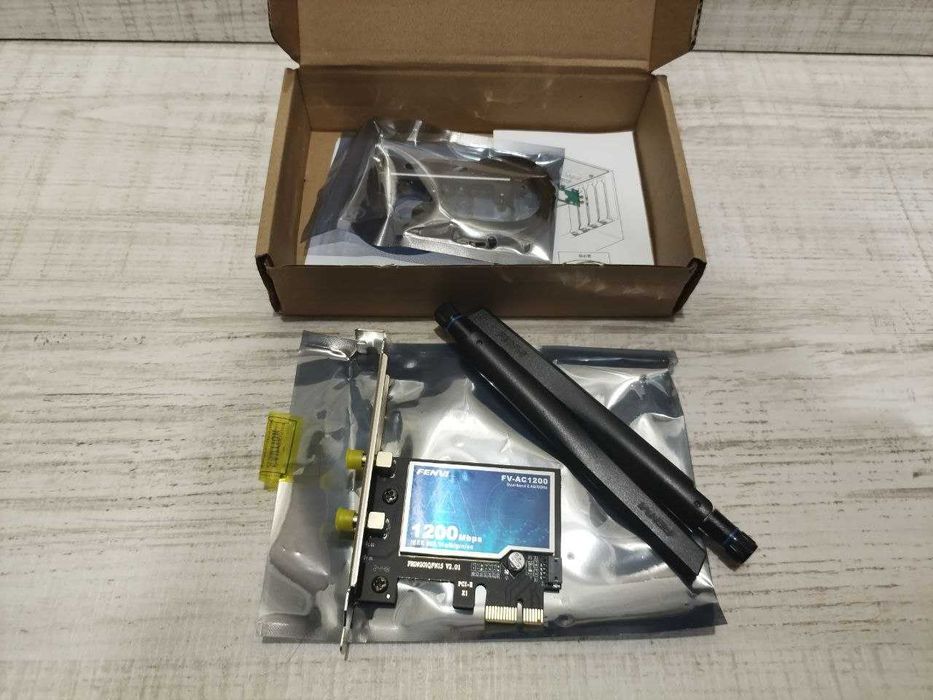 WiFi PCI-E  сетевая карта FENVI 1200 Мбит/с  + Bluetooth4.0
