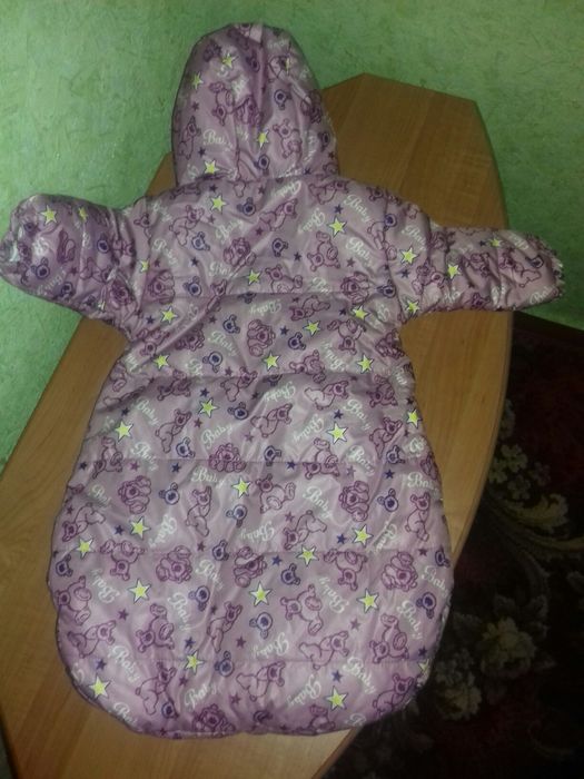 Зимовий комбінезон/конверт на виписку/ в коляску