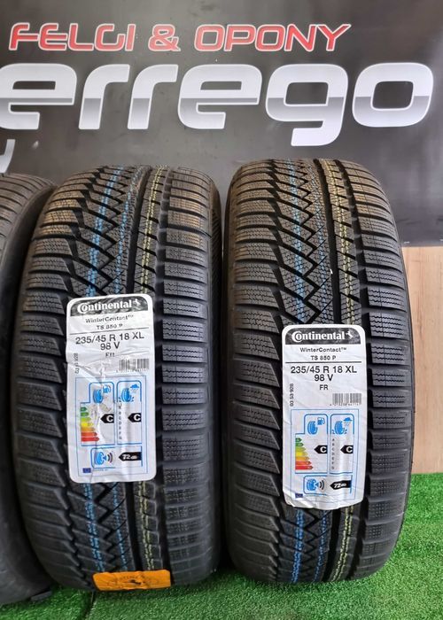 NOWE OPONY CONTINENTAL Winter Contact Ts850p - 235/45/R18 - XL/FR
