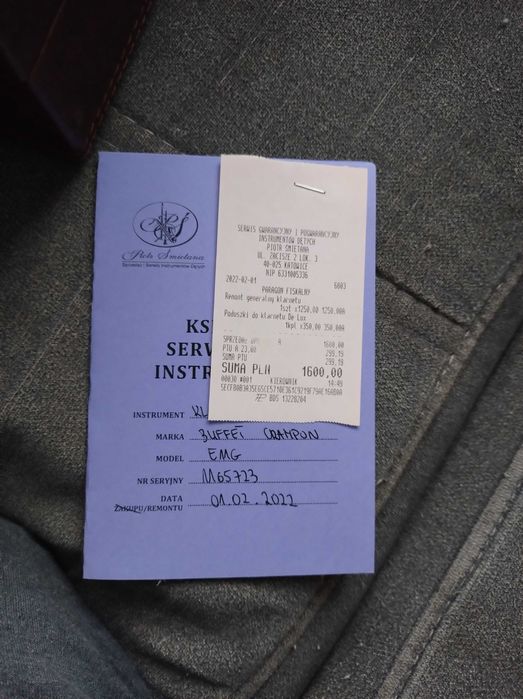 Klarnet Buffet Crampon E11 + ligatura vandoren optimum