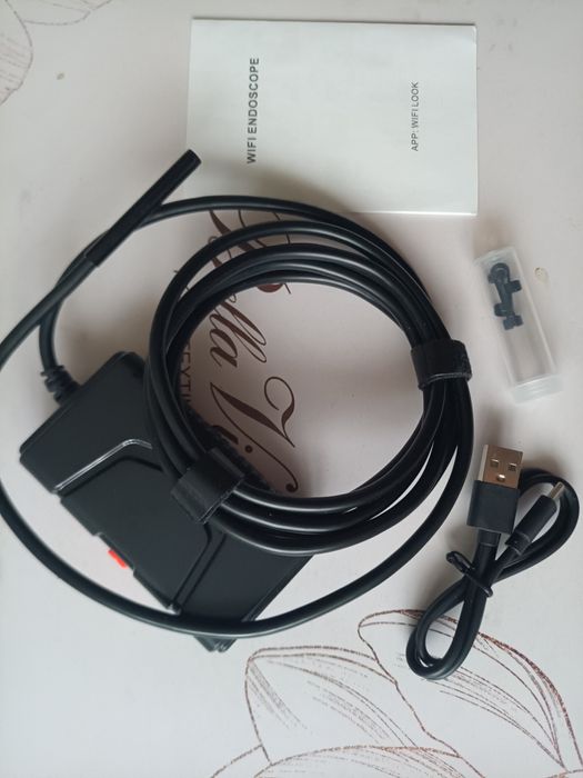 Оптимальний Ендоскоп на 2 камери бокова вайфай Wi-Fi эндоскоп