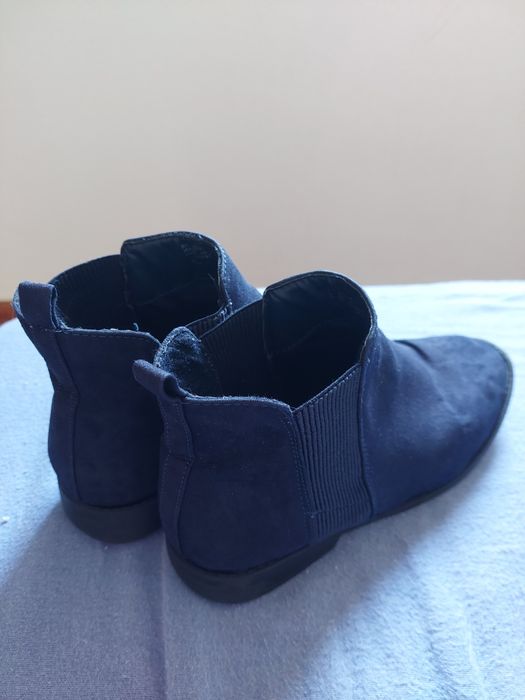 Botas azuis, pelo tornozelo Primark