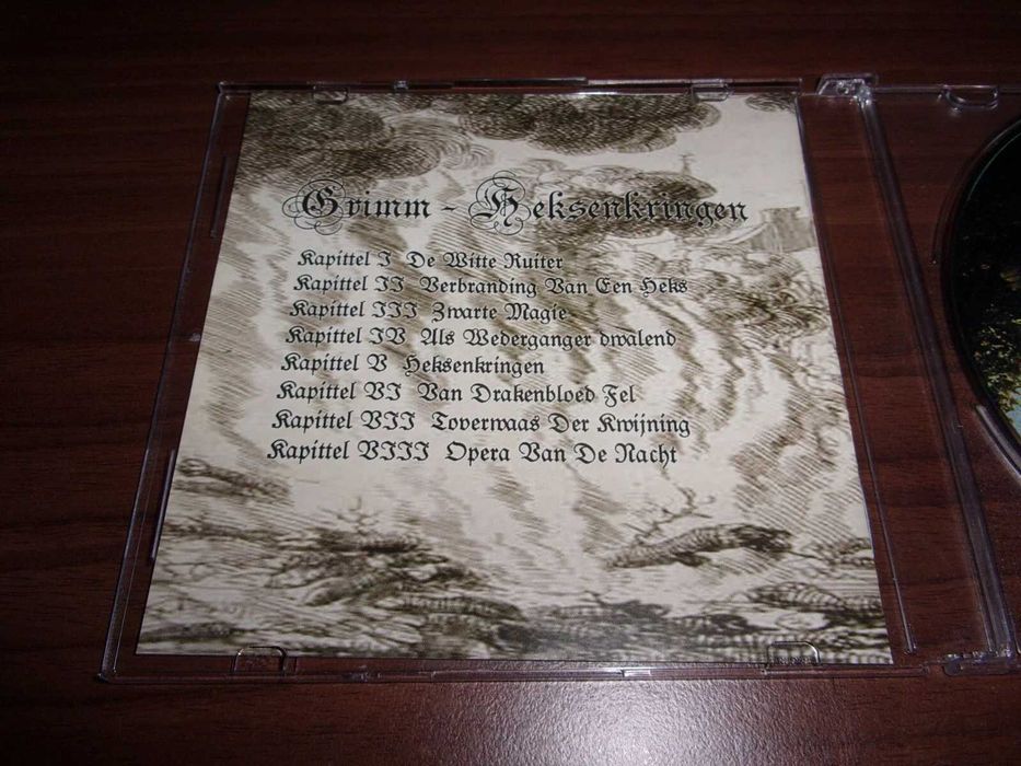 Grimm - Heksenkringen CD promo folk black metal