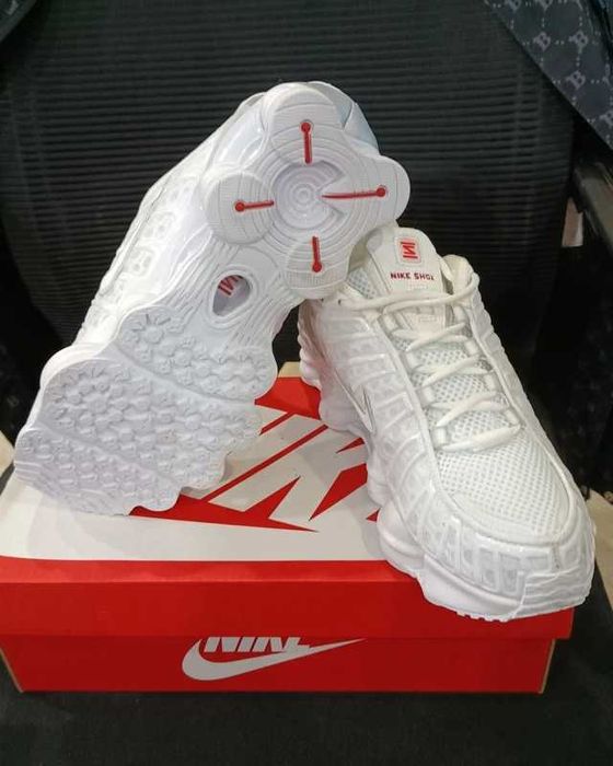 Nike Shox TL, Białe .40