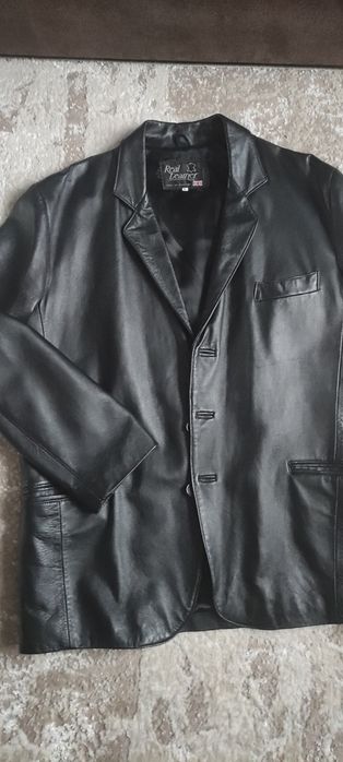 Шкіряний піджак- куртка