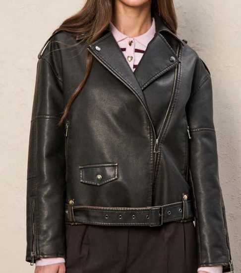 pikowana kamizelka oversize M