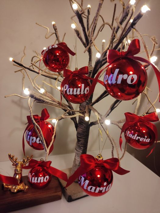 Bolas de natal personalizadas