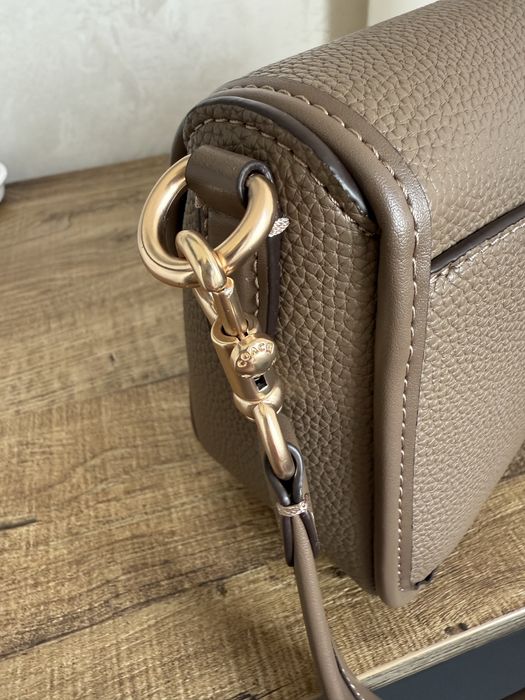 Сумка Coach жіноча коричнева