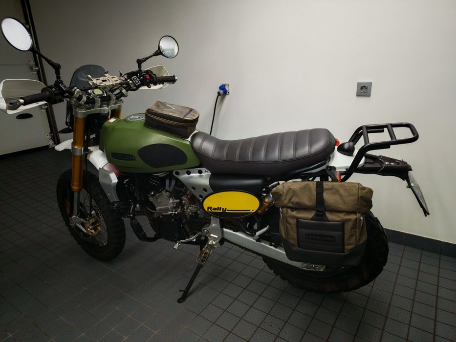 Fantic caballero 500 rally como nova
