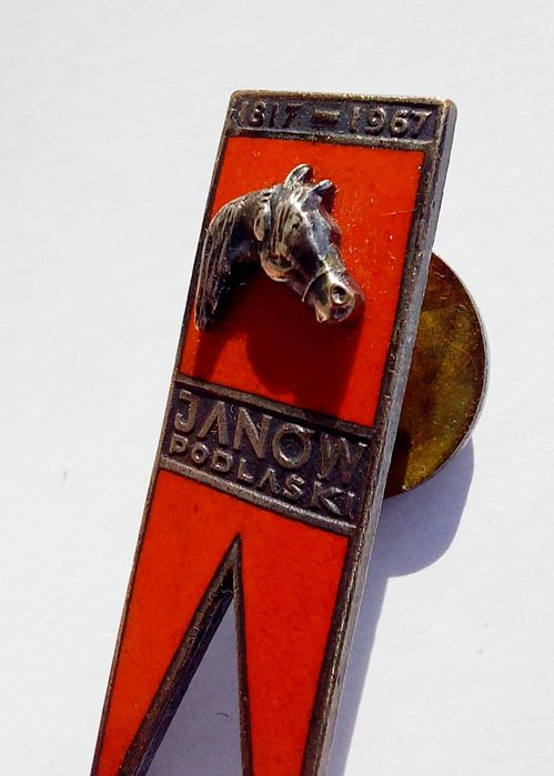 Odznaka. Janów Podlaski. 1967.Koń.