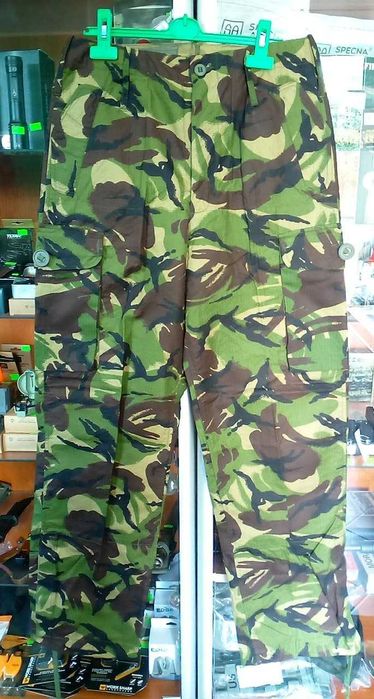 Spodnie Armia Brytyjska DPM Windproof Ripstop r.82/80/96 pas 82 Nowe