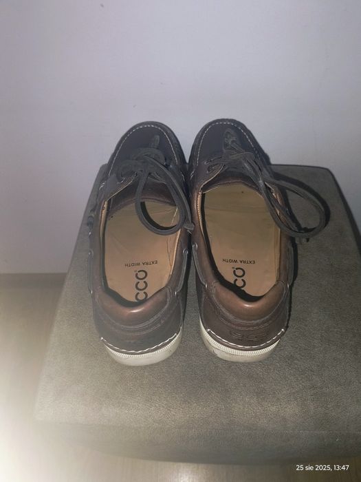 Sztos Mokasyny Ecco Buty Skóra super stan 40,41  6;6,5
