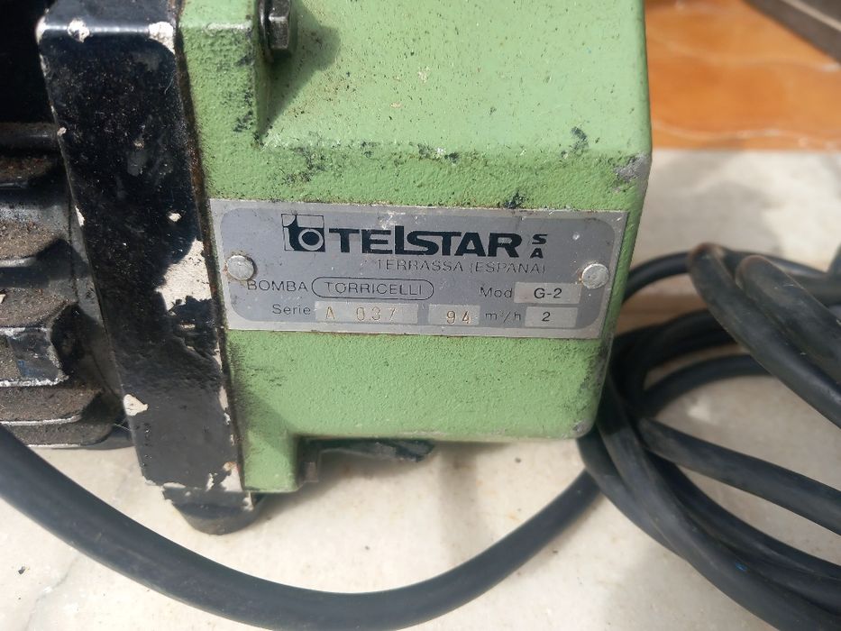 Bomba de vácuo monofasica