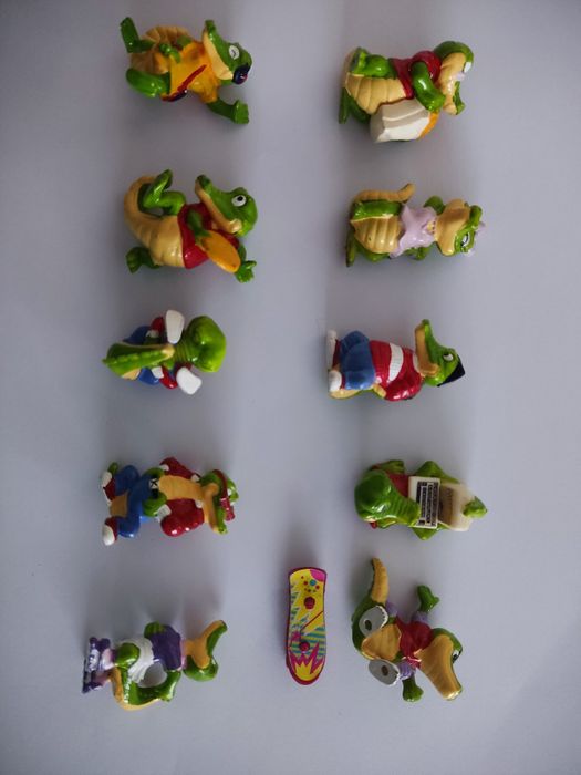 FERRERO Киндер сюрприз Серия Крокодилы на каникулах, 1996 г.