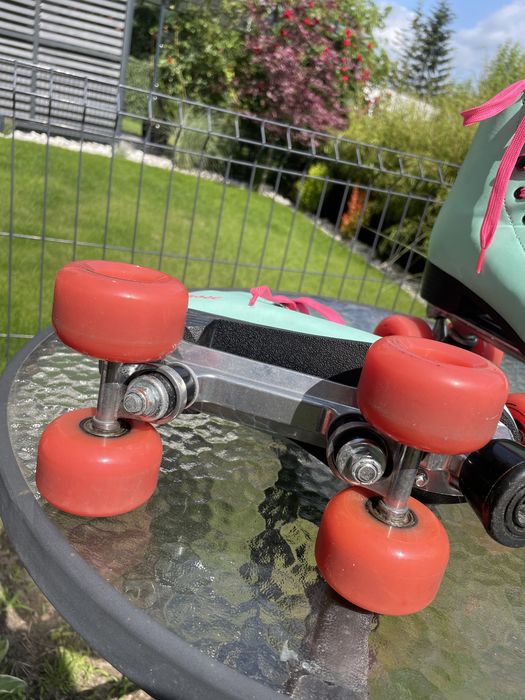Wrotki Playlife Melrose Deluxe turkusowe