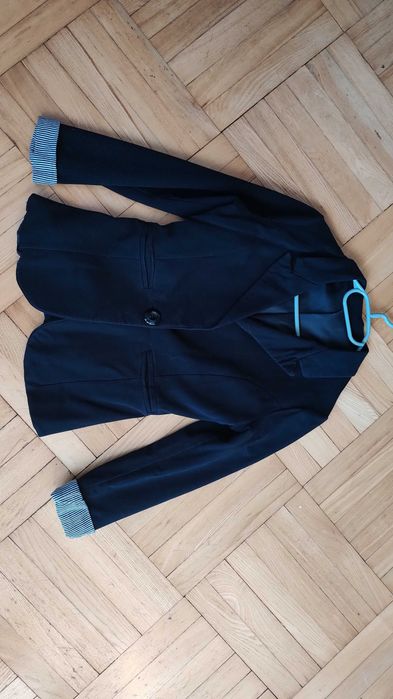 Czarna marynarka, rozmiar S