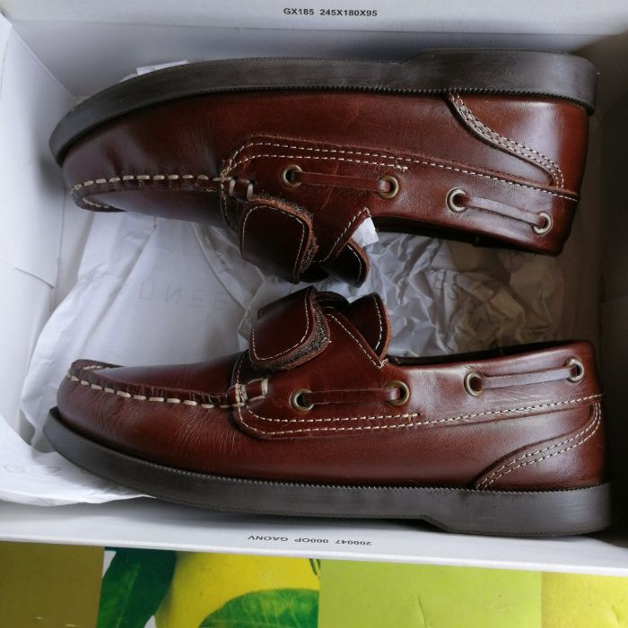 Sapato Vela couro zippy menino - n. 32