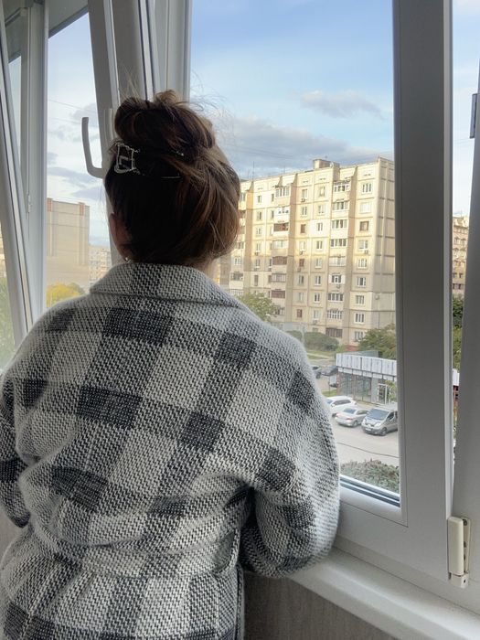 Продам женское шерстяное пальто размер м