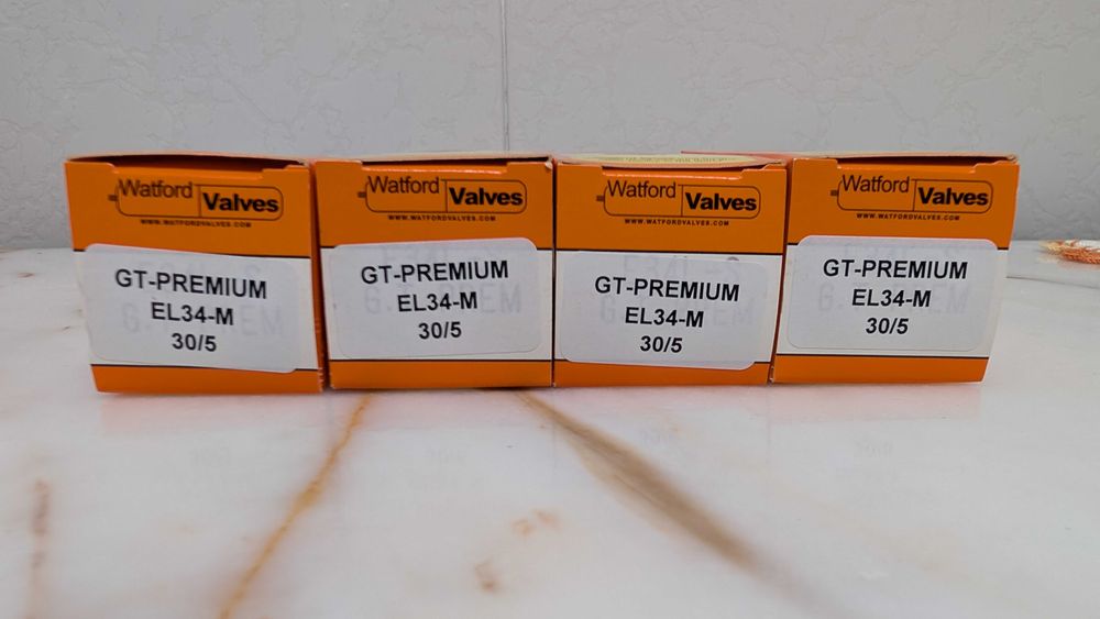 Vendo válvulas EL34