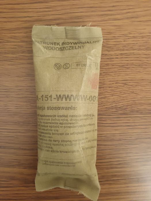 Opatrunek indywidualny wodoszczelny