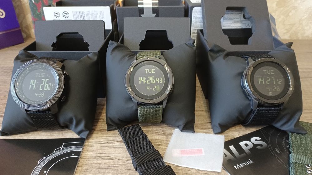 Годинник North edge Alps, Apache 3, тактичний для військових