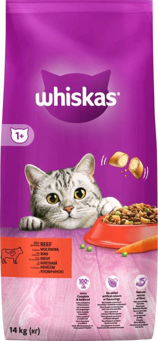 Віскас (Whiskas ) для котів дешево | Швидка доставка 14 кг