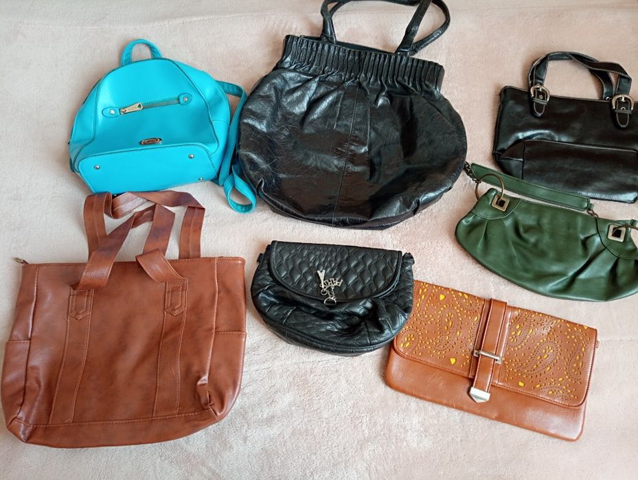 Набір жіночих сумок, замінник, шкіра натуральна.