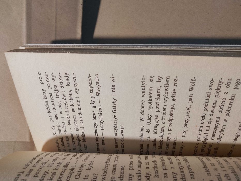 Wielki Gatsby F. Scott Fitzgerald