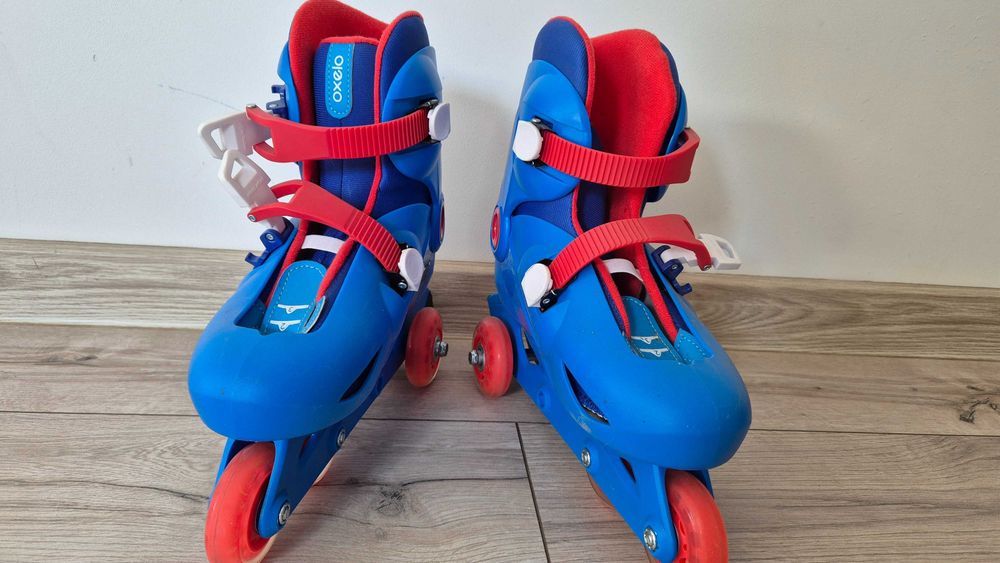 Rolki oxelo niebieskie 34-36