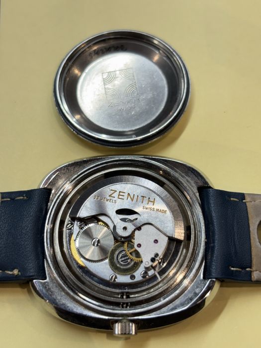 Zegarek Zenith Surf Automatic  Silver Vintage 40mm