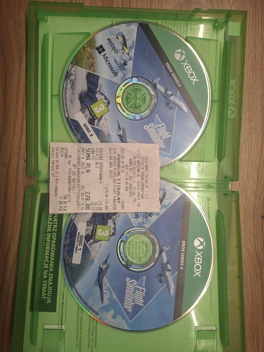 Microsoft Flight Simulator 2020 xbox płyta