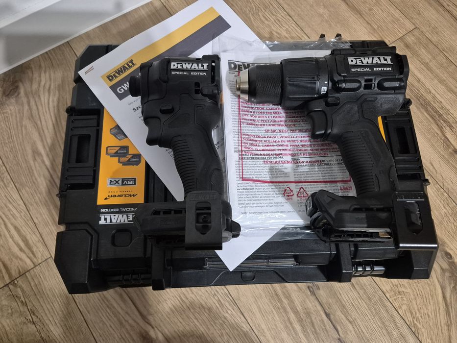 Dewalt McLaren zakrętarka DCF86M + wiertarko wkrętarka udarowa DCD86M+ SKRZYNKA