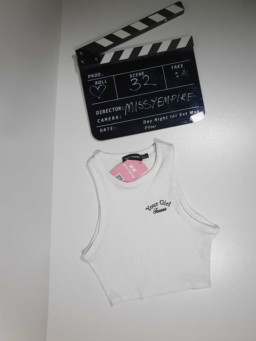 młodzieżowy crop top r 32